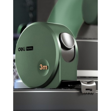 Roulette Deli HT8316L 112895, softach case, green, 3 m x 16 mm-1