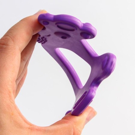 Silicone teether "cockerel", color mix-1