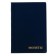 Album for coins 125 x 185 mm Calligrata "Combi" for 102 coins, 8 sheets, PVC cover, blue