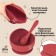 Baby plate on a suction cup and cutting devices M&B, cherry