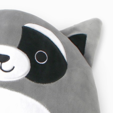 Decorative Ethel Pillow "Raccoon" 35*35 cm-1