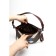 Bag Cross-Body Women's, genuine leather, burgundy ludor, 30x8x21 cm