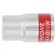 Thorix head Matrix 13113, 6 granular, chrome, 1/2 ", 13 mm