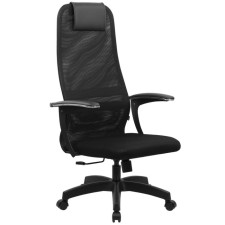 A chair for the head of Brabix Premium Ultimate EX-801 plastic, mesh x2, black