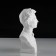 Gypsum figure famous people: Block Bust, 12.5 x 7.5 x 19 cm