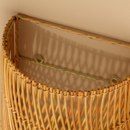 Lamp wall -mounted from a rattan "grid" 1x120W, E27, 24x14x40 cm-3