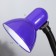 Table lamp E27, with off. (220V) purple (203V) Risalux