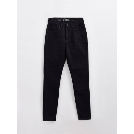Women's jeans with Push-up Contte Elegant Skinny, size XL, DEEP Black color-9