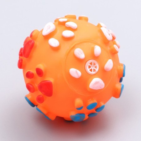 Brying "Ball" toy for dogs, 6.5 cm, orange-1