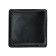 Internal plug 80x80 mm, universal, black