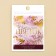 Scraper for facial massage round "Tender as a flower", 5 cm