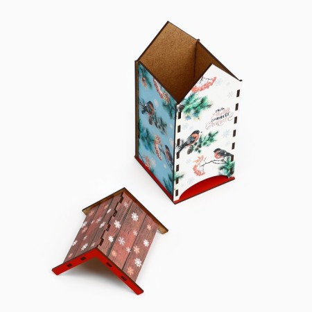 Gift set for the New Year: a tea house and a mug "Happy New Year"-8