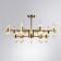 Ramona chandelier 60 cm, D 95 cm, 40x3W G4