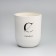 Aromatic candle "Home Fragrance", iris and sweets, white, 7x8 cm