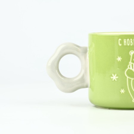 New Year. Ceramic mug “Happy New Year!”, 320 ml-1