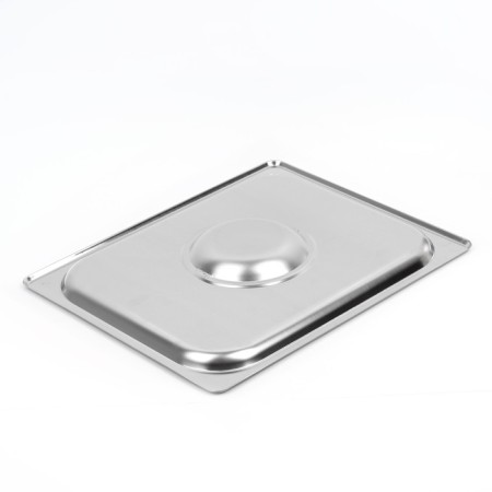 A stainless steel cover to gastro power 1/2, 32.5 × 26.5 cm, thickness 0.8 mm-1