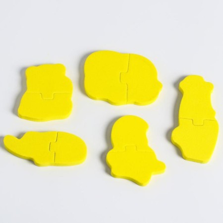 Soft puzzle for kids "Africa", 5 puzzles, crumb I-4