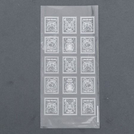 Package packing bopp, "brands" 9*19 cm-2