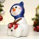 Figure "Snowman in a hat" 12x9x18cm