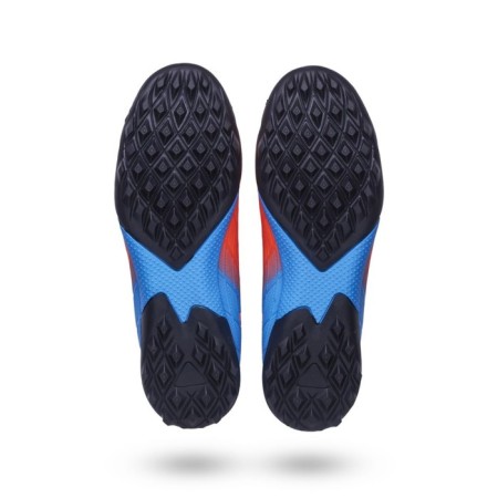 Beats football ATEMI SBA-005 Turf, Orange/ Blue color, size 40-3