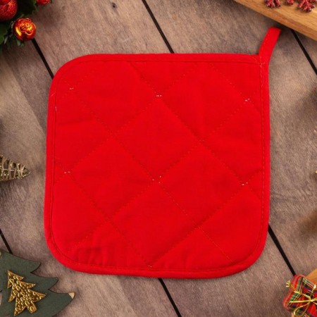 Group "Christmas Red Flowers" 19x19cm, Sarzha, 100% H/L, Vatin 250g/M2-4