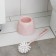 Black for the toilet with a stand “Brill. Standard ", 15 × 15 × 39 cm, pink color