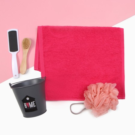 Gift "Home" towel and accessories-1