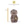 Soft toy "BABY BABY in the overalls" Zebra ", 20 cm