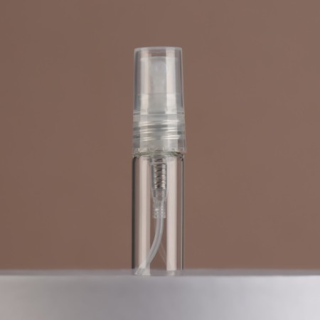 Glass bottle for perfume, with a spray, 3 ml, the color is transparent-4