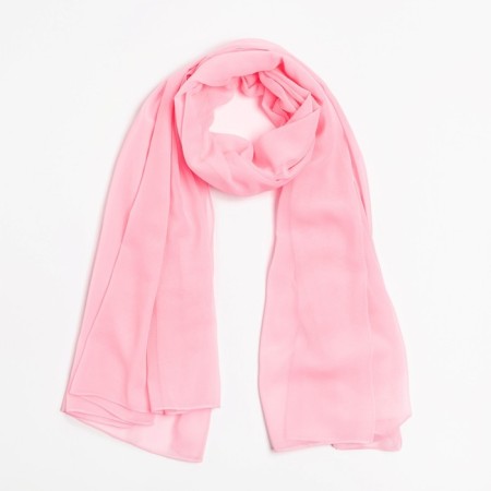 Pareo female, light pink color, size 120x170 cm-5