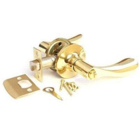 Latch APECS 0891-03-G, with a latch, color gold
