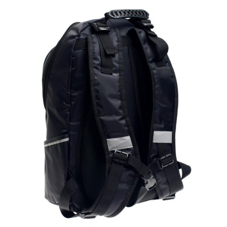 School backpack, 37 x 26 x 13 cm, ergonomic back, calligrata with "mask"-9
