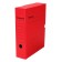 Archive box with a valve, microgofrotcarton, 75mm, red, up to 700l.