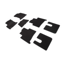 Lux pile rugs for Toyota Fortuner II, 2015-n.