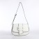 Female bag on the shoulder, white color 25*16*6 cm