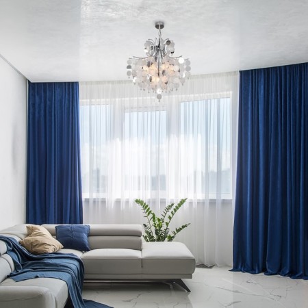 Smart suspended lamp Bolla, 60W, E14, 62x62 cm-1