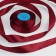 Satin ribbon, 25 mm × 33 ± 2 m, burgundy color No. 048