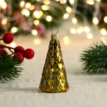 Christmas tree toy "Teleberry" 6.8 cm