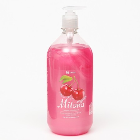 Milana liquid cream ripe cherries with a 1l dispenser-2