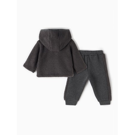 Set (anorax and trousers) minku, graphite/gray color, height 68-74 cm-5