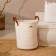 Belly basket wicker -round SL Home Cotton, cotton, 35 × 40 cm