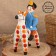 Дымковская игрушка "Всадник - офицер", 16 см, микс