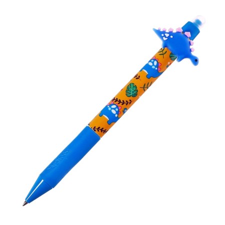 Gel handle washed ink, blue rod, 0.5 mm, automatic, Dino Mix case-2