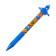 Gel handle washed ink, blue rod, 0.5 mm, automatic, Dino Mix case
