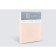 Ecoteus elastic band “Monospace”, satin, size 160x200x23 cm, powder color