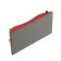 Tundra grinding bar, plastic, metal clamps, 210 x 105 mm