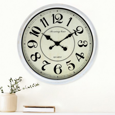 Wall clock, series: interior, "carat", d-51 cm-1