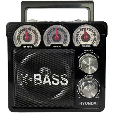 Radio receiver Hyundai H-SRS104 Black USB SD/Microsd-1