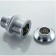 Bottom valve Ledeme L65, for a shell, brass, chrome