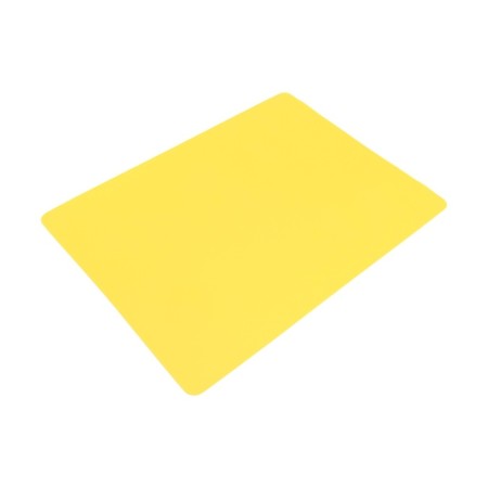 Silicone rug for a bowl, 40 x 30 cm, yellow-1